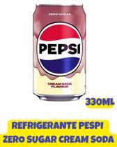 Refrigerante pepsi zero açucar sabores 330ml importado sabores:cream soda