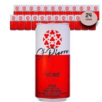 Refrigerante Red Mint ST PIERRE Lata 270ml (24 unidades)