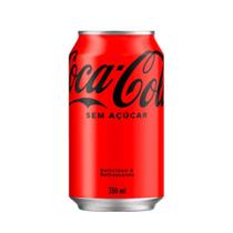 Refrigerante Sem Açúcar Coca-Cola Lata 350ml Refrigerante Sem Açúcar Coca-Cola Lata 350ml