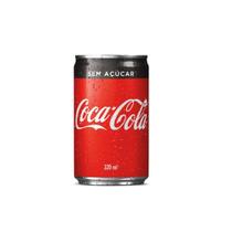 Refrigerante Sem Açúcar Coca-Cola Mini Lata 220ml Refrigerante Sem Açúcar Coca-Cola Mini Lata 220ml