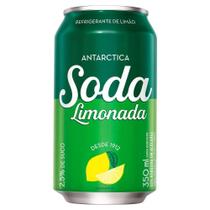 Refrigerante Soda Limonada Antárctica Lata 350ml