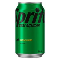 Refrigerante Sprite Sabor Limão Sem Açúcar Lata 350ml