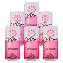 Refrigerante St. Pierre Pink Lemonade 270ml 6 Unidades Refrigerante St. Pierre Pink Lemonade 270ml 6 Unidades