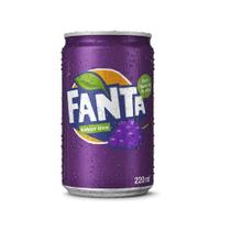 Refrigerante Uva Fanta Mini Lata 220ml