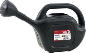 Regador plástico 5 litros preto - Nove54