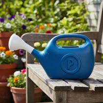 Regador Plástico Azul 5,5 L Bico Chuveiro Planta Jardim Vaso Regador Plástico Azul 5,5 L Bico Chuveiro Planta Jardim Vaso
