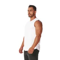 Regata Academia Machão Tradicional Masculina Camisa Caminhada Corrida Leve Macia Suave Confortável