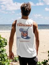 Regata Academia Oversized Praia Verão Old Fashioned Drinks