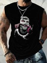 Regata Academia Streetwear Camiseta Sem Manga Academia Verão Regata Academia Streetwear Camiseta Sem Manga Academia Verão