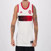Regata Adidas Flamengo Basquete II 2021 - Branco