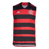 Regata Adidas Flamengo Uniforme 1 24/25 s/nº Torcedor Masculina