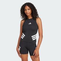 Regata Adidas Future 3 Listras Feminina Preta e Branca
