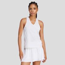 Regata Adidas Tennis Club Logo Feminina Branca