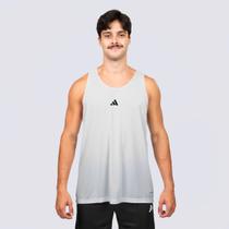 Regata Adidas TR B Tank 3 Stripes Branca Regata Adidas TR B Tank 3 Stripes Branca