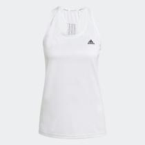Regata Adidas três listras costas feminina - Branca