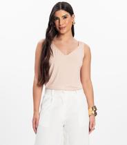 Regata Alça Franzida Feminino Rovitex Rosa Regata Alça Franzida Feminino Rovitex Rosa