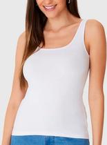 Regata Alças Malwee 1000004492 Feminina Decote Redondo Cotton T. P/XGG