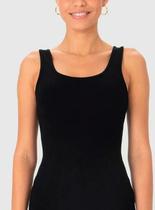 Regata Alças Malwee 1000089661 Feminina Canelada Viscose Stretch T. P/XGG