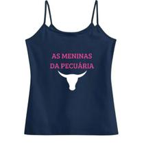 Regata alcinha feminina as meninas da pecuária