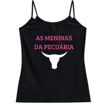 Regata alcinha feminina as meninas da pecuária