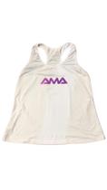 Regata Ama Sport Branco/ Roxo