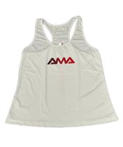 Regata Ama Sport Degradê Branca com Vermelha G