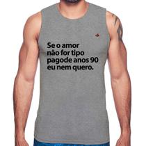 Regata Amor tipo pagode anos 90 - Foca na Moda