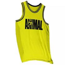 Regata Animal Amarela Basqueteira Dri-Fit Masculina - Universal - Regata Animal Amarela Basqueteira Dri-Fit Masculina - Universal -