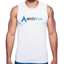 Regata Arch Linux Logo - Foca na Moda Regata Arch Linux Logo - Foca na Moda