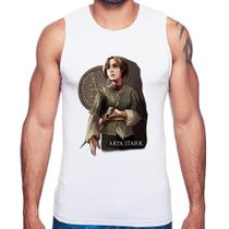Regata Arya Stark Valar Morghulis - Foca na Moda Regata Arya Stark Valar Morghulis - Foca na Moda