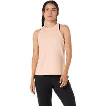 Regata ASICS Refined Texture Sleeveless - Feminina - Rosa Regata ASICS Refined Texture Sleeveless - Feminina - Rosa