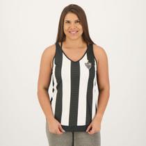 Regata Atlético Mineiro Canoeing Feminina Preta e Branca