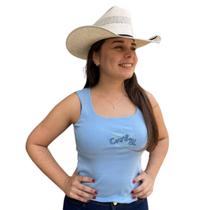 Regata Azul Cowboy Brand Western Tamanho:UnicoCor:Azul