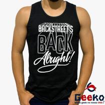 Regata Backstreets Boys 100% Algodão Backstreet's Back Alright Geeko