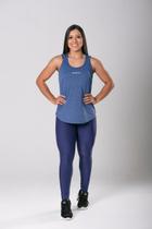 Regata Basic Dry Oxy Mescla Azul