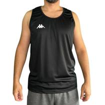 Regata Basic Kappa Masculina Preta -