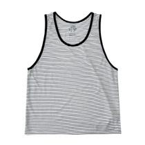 Regata Basic + Listrada Preto e Branco