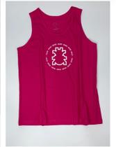 Regata Basic masculina rosa sorvete