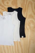 Regata Básica Cotton Branco - Bugbee Regata Básica Cotton Branco - Bugbee