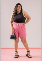 Regata Básica Cropped em Ribaninha Just Basic