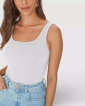 Regata Básica Feminina Alça Média Em Algodão- Malwee Ref.4492 Regata Básica Feminina Alça Média Em Algodão- Malwee Ref.4492