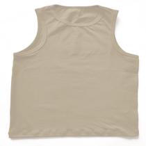 Regata basica feminina, basic+, em malha algodão com elastano, referencia b971 na cor argila Regata basica feminina, basic+, em malha algodão com elastano, referencia b971 na cor argila