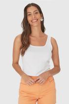 Regata Básica Feminina Decote U em Algodão Malwee - Confortável e Versátil