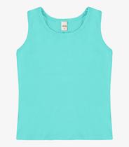 Regata Básica Infantil Feminina Rovi Kids Azul