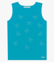 Regata Básica Infantil Feminina Trick Nick Azul