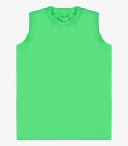 Regata Básica Infantil Masculina Rovi Kids Verde Regata Básica Infantil Masculina Rovi Kids Verde