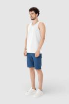 Regata Básica Masculina Decote Redondo em Algodão Malwee