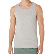 Regata Básica Masculina Decote Redondo Em Algodão- Malwee
