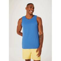 Regata Básica Masculina World - Azul M Hering