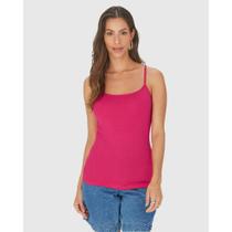 Regata Básica Viscose Stretch Feminina Malwee Ref. 04489 Cor:Pink 972Tamanho:GG